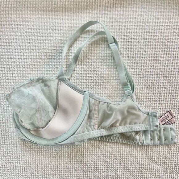 Victoria’s Secret Bra Lace Light Blue Dream Angels Size 32DD - Picture 5 of 5